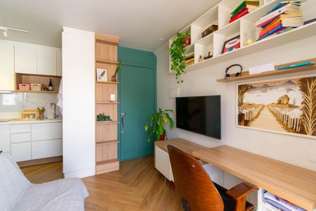 Apartamento para alugar com 28m², 1 quarto e sem vaga Apartamento para alugar com 28m², 1 quarto e sem vagaSala