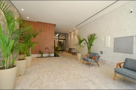 Apartamento à venda com 47m², 1 quarto e 1 vagaÁrea comum - Hall de entrada