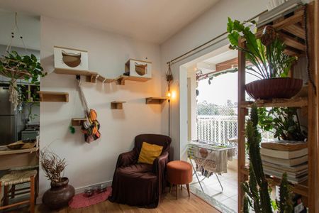 Apartamento para alugar com 63m², 2 quartos e 2 vagas Apartamento para alugar com 63m², 2 quartos e 2 vagasSala