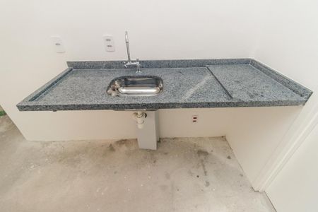 Studio à venda com 28m², 1 quarto e sem vaga Studio à venda com 28m², 1 quarto e sem vagaCozinha