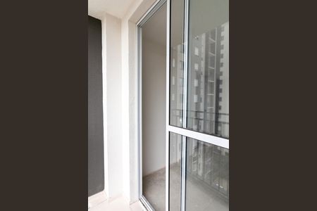 Apartamento à venda com 35m², 2 quartos e sem vagaSacada da Sala