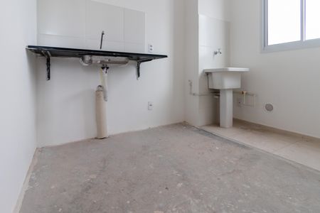 Apartamento à venda com 35m², 2 quartos e sem vagaCozinha e Área de Serviço
