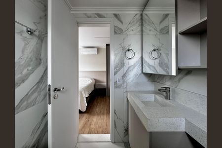 Apartamento à venda com 108m², 3 quartos e 2 vagas Apartamento à venda com 108m², 3 quartos e 2 vagasBanheiro Suíte 3