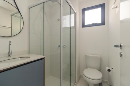 Studio para alugar com 20m², 1 quarto e sem vaga Studio para alugar com 20m², 1 quarto e sem vagaBanheiro