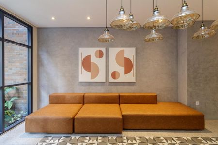 Studio para alugar com 20m², 1 quarto e sem vaga Studio para alugar com 20m², 1 quarto e sem vagaÁrea comum - Hall Social