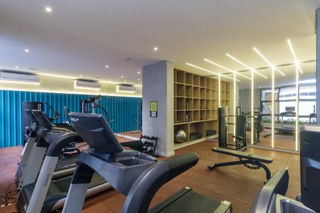 Studio para alugar com 20m², 1 quarto e sem vaga Studio para alugar com 20m², 1 quarto e sem vagaÁrea comum - Academia