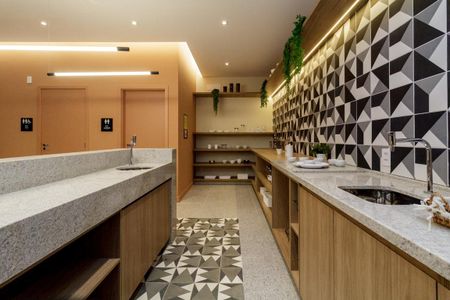 Studio para alugar com 20m², 1 quarto e sem vaga Studio para alugar com 20m², 1 quarto e sem vagaÁrea comum - Salão de festas