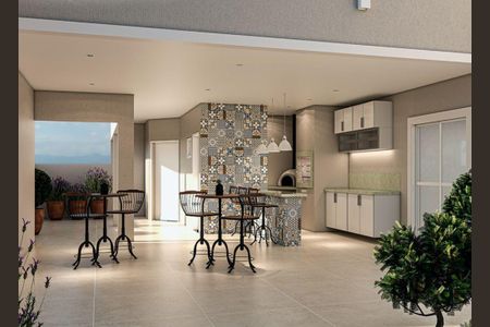 Apartamento para alugar com 55m², 2 quartos e 1 vagaÁrea comum - Salão de festas