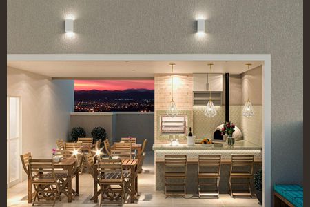 Apartamento para alugar com 55m², 2 quartos e 1 vagaÁrea comum - Salão de festas