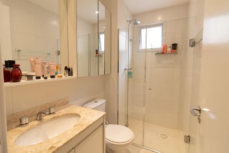 Apartamento à venda com 87m², 3 quartos e 2 vagasBanheiro da Suíte