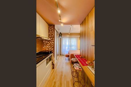 Studio à venda com 24m², 1 quarto e sem vagaCozinha