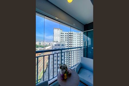 Studio à venda com 24m², 1 quarto e sem vagaVaranda