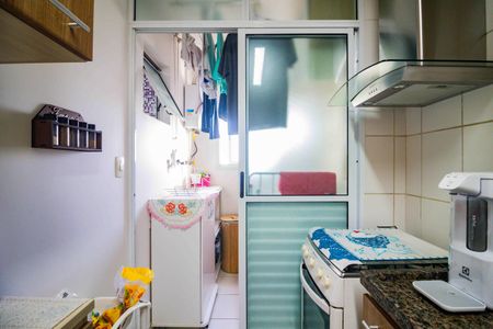Apartamento à venda com 78m², 2 quartos e 2 vagasCozinha e Área de Serviço