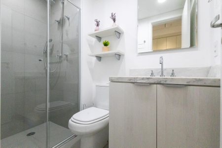 Studio para alugar com 33m², 1 quarto e sem vagaBanheiro
