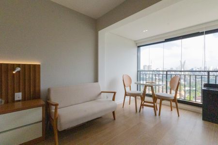 Studio para alugar com 33m², 1 quarto e sem vagaVaranda Conjugada