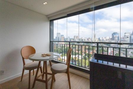 Studio para alugar com 33m², 1 quarto e sem vagaVaranda Conjugada