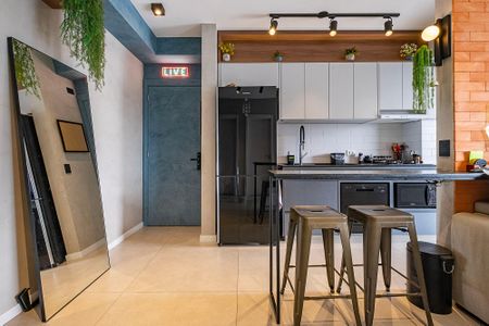 Apartamento para alugar com 50m², 1 quarto e 1 vagaSala/Cozinha