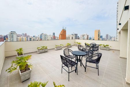 Apartamento para alugar com 33m², 1 quarto e sem vagaChurrasqueira