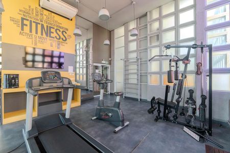 Studio à venda com 40m², 1 quarto e 1 vaga Studio à venda com 40m², 1 quarto e 1 vagaÁrea comum - Academia