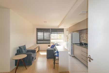 Sala de apartamento para alugar com 2 quartos, 52m² em Fátima, Canoas