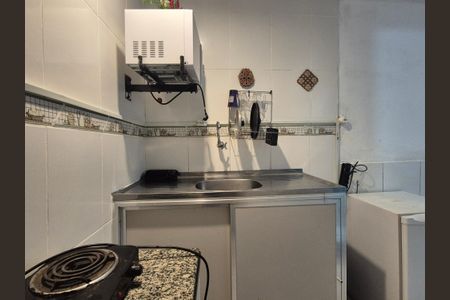 Studio para alugar com 35m², 1 quarto e sem vagaCozinha