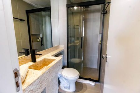 Apartamento para alugar com 47m², 2 quartos e 1 vaga Apartamento para alugar com 47m², 2 quartos e 1 vagaBanheiro