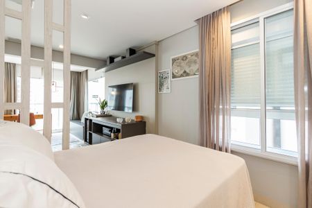 Studio à venda com 43m², 1 quarto e 1 vagaQuarto