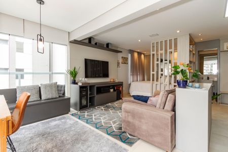 Studio à venda com 43m², 1 quarto e 1 vagaSala