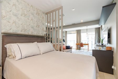 Studio à venda com 43m², 1 quarto e 1 vagaQuarto