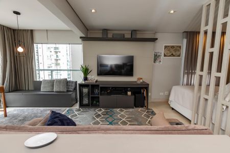 Studio à venda com 43m², 1 quarto e 1 vagaSala