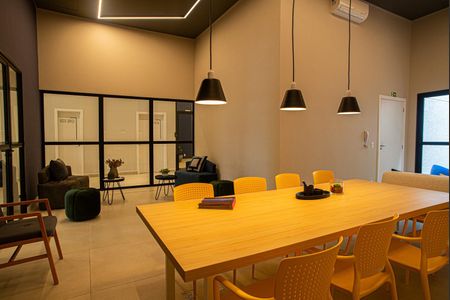 Studio à venda com 25m², 1 quarto e sem vagaÁrea comum - Salão de festas