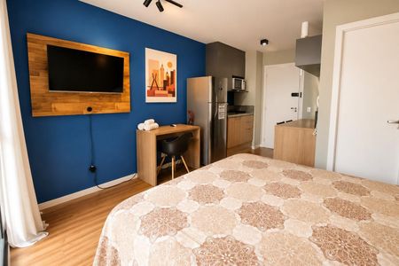 Dormitório de apartamento para alugar com 1 quarto, 25m² em Bela Vista, São Paulo