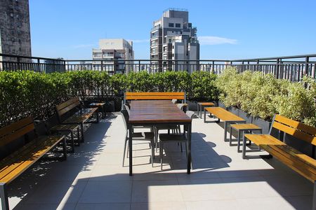 Apartamento à venda com 25m², 1 quarto e sem vagaRooftop