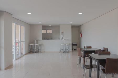 Apartamento para alugar com 46m², 2 quartos e 1 vagaÁrea comum - Salão de festas