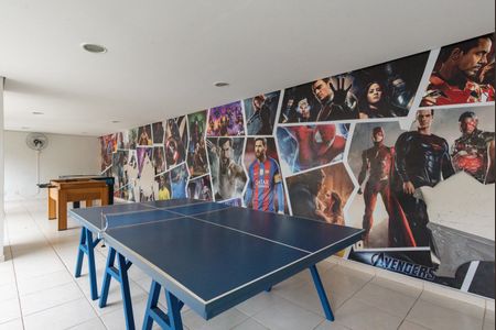 Apartamento para alugar com 46m², 2 quartos e 1 vagaÁrea comum - Sala de Jogos