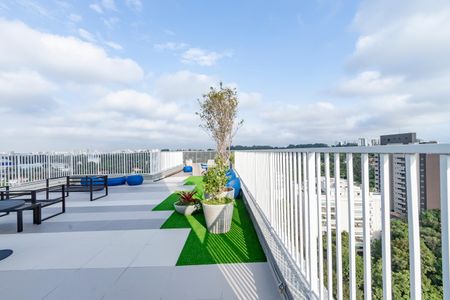Apartamento para alugar com 31m², 1 quarto e sem vagaRooftop