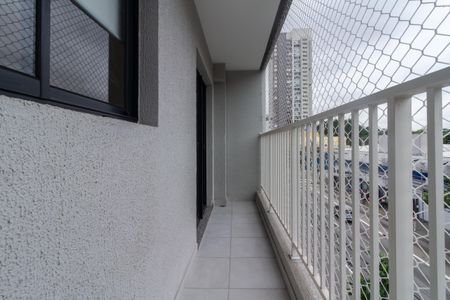 Varanda Studio de kitnet/studio para alugar com 1 quarto, 31m² em Santo Amaro, São Paulo