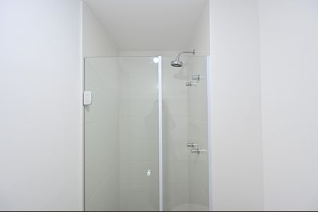 Banheiro social  de apartamento para alugar com 1 quarto, 28m² em Chácara Inglesa, São Paulo