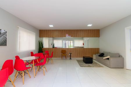 Apartamento para alugar com 37m², 1 quarto e sem vagaÁrea comum - Salão de festas