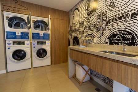 Apartamento à venda com 27m², 1 quarto e sem vaga Apartamento à venda com 27m², 1 quarto e sem vagaÁrea comum - Lavanderia