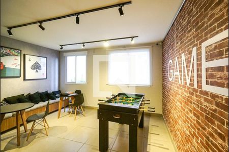 Apartamento à venda com 33m², 2 quartos e sem vaga Apartamento à venda com 33m², 2 quartos e sem vagaSalão de jogos