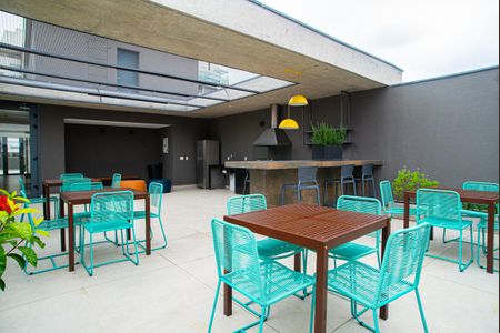 Apartamento para alugar com 33m², 1 quarto e sem vaga Apartamento para alugar com 33m², 1 quarto e sem vagaÁrea comum - Área da Churrasqueira
