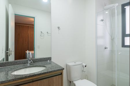 Apartamento para alugar com 33m², 1 quarto e sem vaga Apartamento para alugar com 33m², 1 quarto e sem vagaBanheiro da Suíte