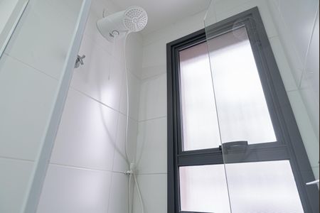 Apartamento para alugar com 33m², 1 quarto e sem vaga Apartamento para alugar com 33m², 1 quarto e sem vagaBanheiro da Suíte