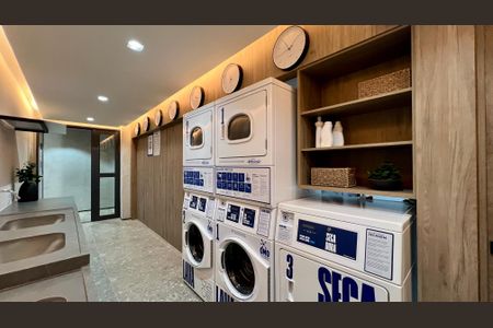 Studio à venda com 24m², 1 quarto e sem vagaLavanderia