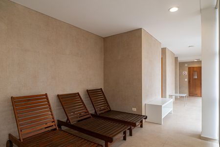 Apartamento para alugar com 38m², 1 quarto e 1 vaga Apartamento para alugar com 38m², 1 quarto e 1 vagaÁrea comum - Área da Sauna