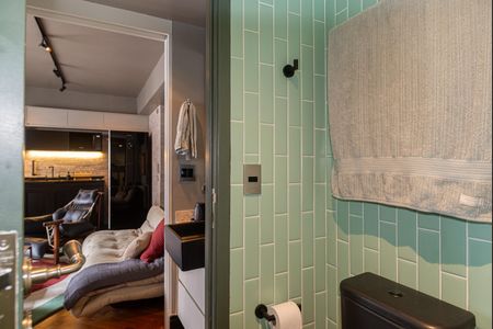 Apartamento para alugar com 38m², 1 quarto e 1 vaga Apartamento para alugar com 38m², 1 quarto e 1 vagaBanheiro da Suíte