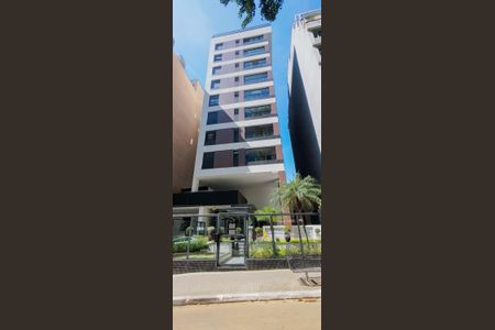 Apartamento para alugar com 38m², 1 quarto e 1 vaga Apartamento para alugar com 38m², 1 quarto e 1 vagaFachada