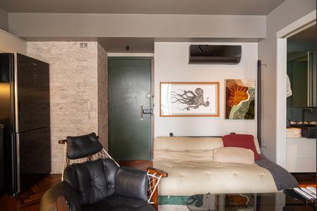 Apartamento para alugar com 38m², 1 quarto e 1 vaga Apartamento para alugar com 38m², 1 quarto e 1 vagaSala