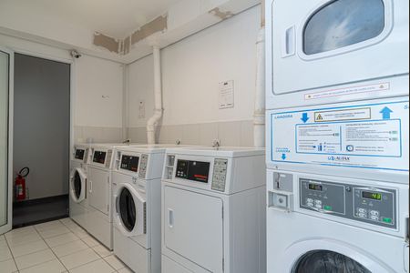 Apartamento para alugar com 38m², 1 quarto e 1 vaga Apartamento para alugar com 38m², 1 quarto e 1 vagaÁrea comum - Lavanderia